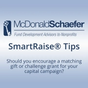 Should you encourage a matching gift or challenge grant for your capital campaign?
