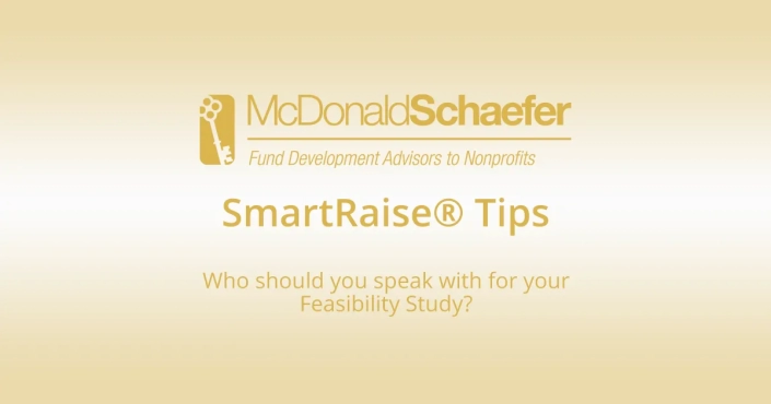 Who should you speak with for your Feasibility Study?